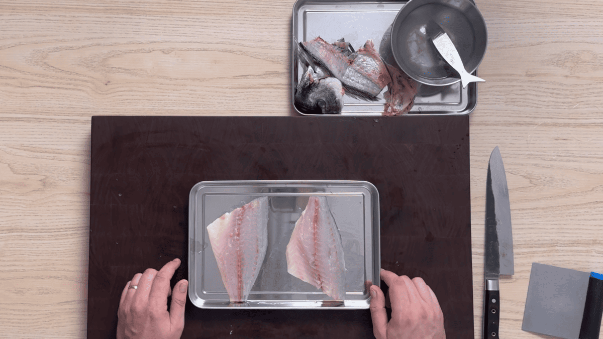 Filetiranje ribe (orada) | Tehnike | MasterMeal by Melkior