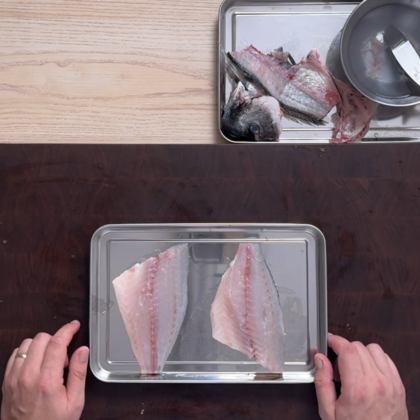 Filetiranje ribe (orada) | Tehnike | MasterMeal by Melkior